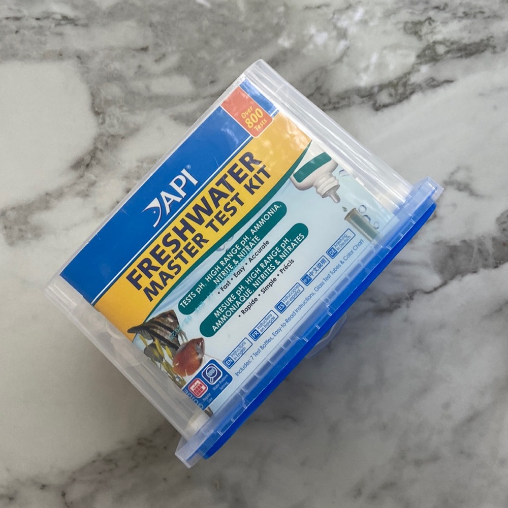 API Freshwater Master Test Kit (pH, Ammonia, Nitrate, HIGH RANGE pH & Nitrite)